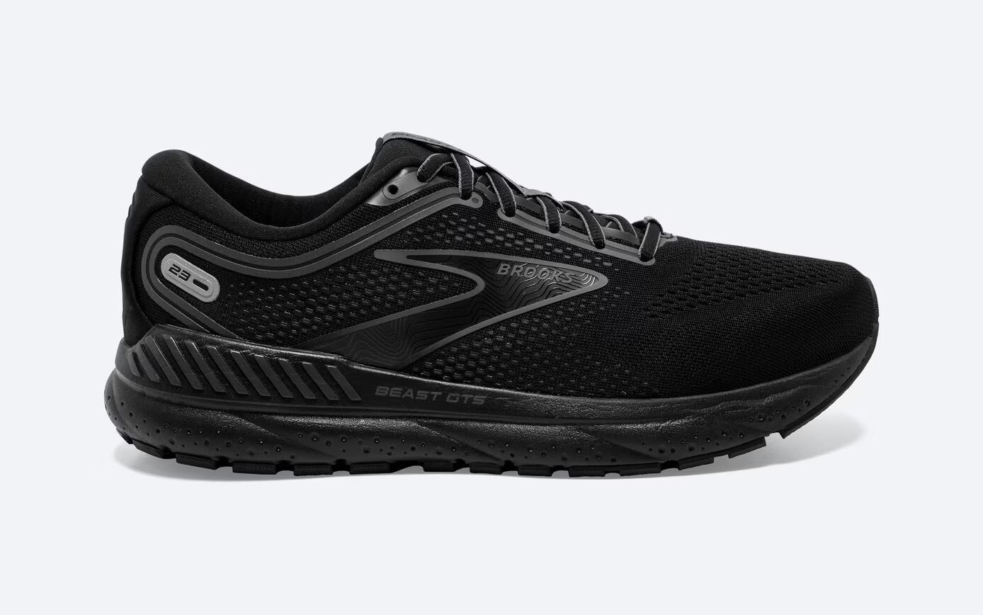 Brooks Beast '20 10.5 , Black/Ebony/Grey (Men's)