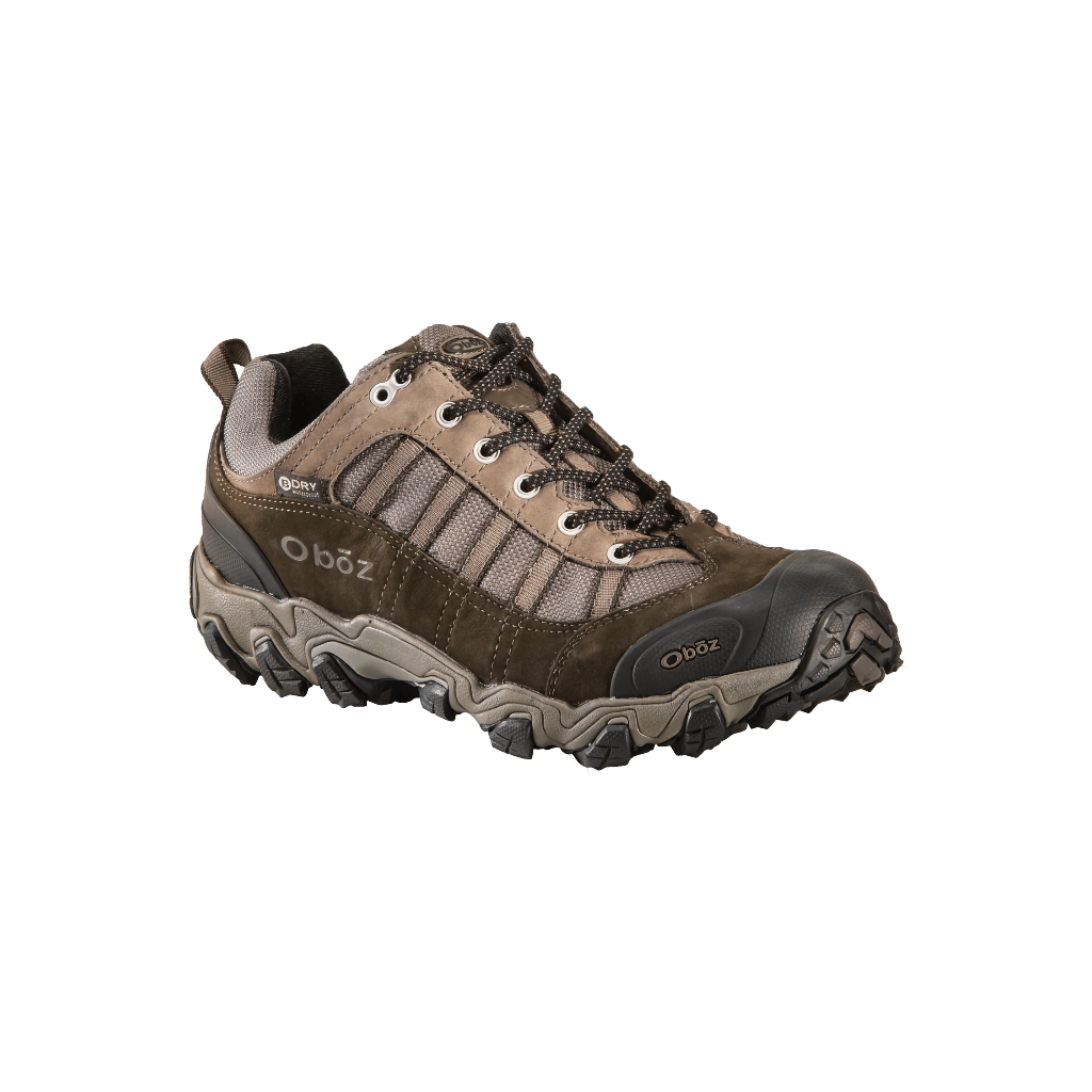 Oboz Tamarack B-Dry Hiking Shoes Mens 12 Bungee selling Brown Gray Beige Waterproof