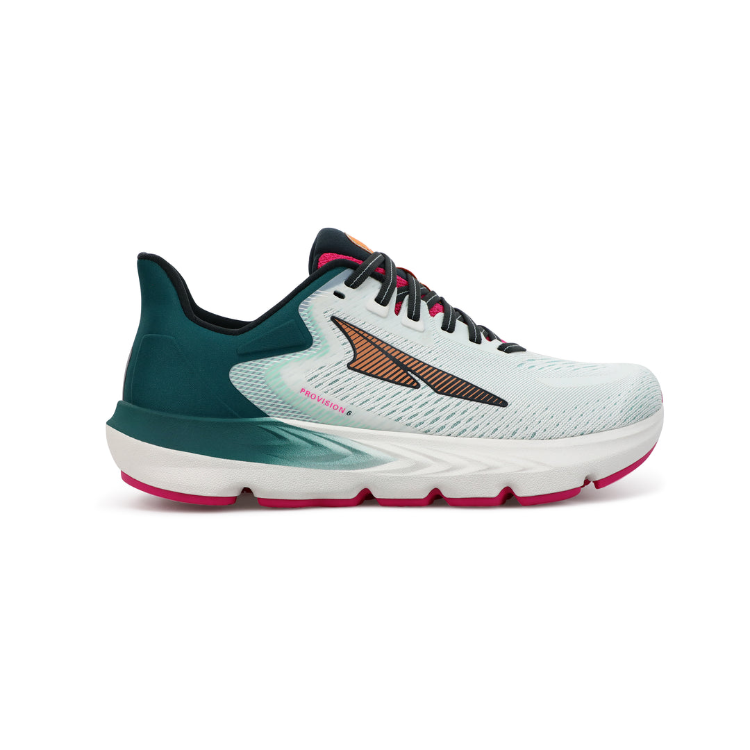 Women s Altra Provision 6 Color White Green Brown s Shoe Fit Co. Fort Collins