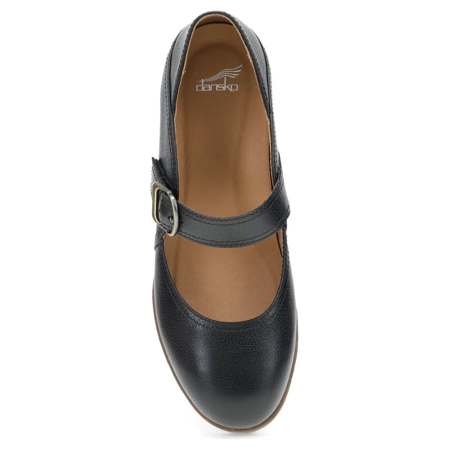 WOMEN S DANSKO SANDY 2415202300 COLOR BLACK WATERPROOF MILLED MARY JA Brown s Shoe Fit Co. Fort Collins